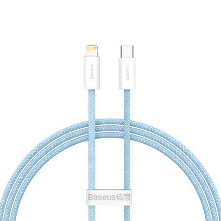 BASEUS DYNAMIC SERIES FAST CHARGING DATA CABLE TYPE-C TO IP 20W | 200CM | BLUE